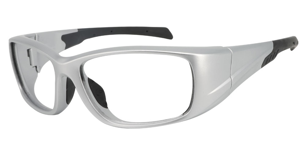 J126 Prescription Safety Glasses Silver